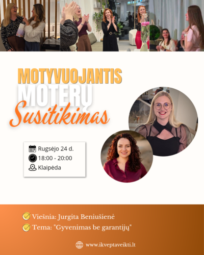 Motyvuojantis moterų susitikimas #27
