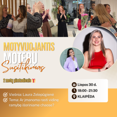 Laura Zelepūgienė. Motyvuojantis moterų susitikimas