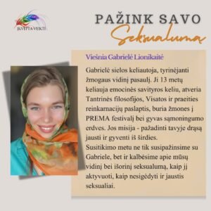 Gabriele Lionikaite. susitikimas moteru